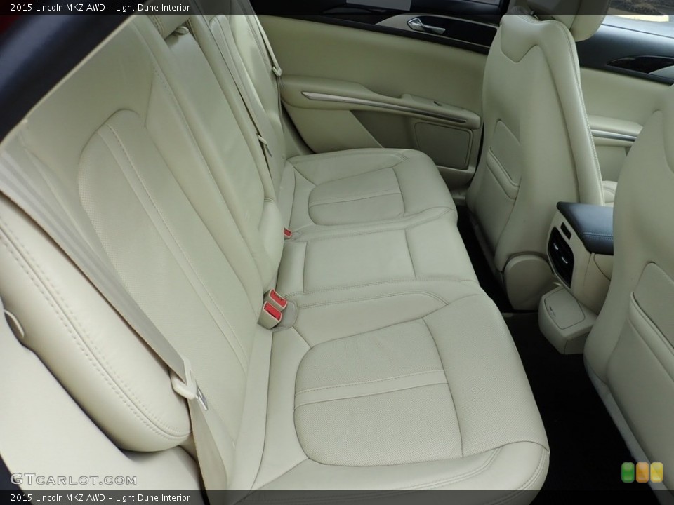 Light Dune Interior Rear Seat for the 2015 Lincoln MKZ AWD #141215062