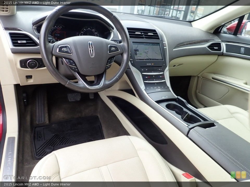 Light Dune Interior Photo for the 2015 Lincoln MKZ AWD #141215131