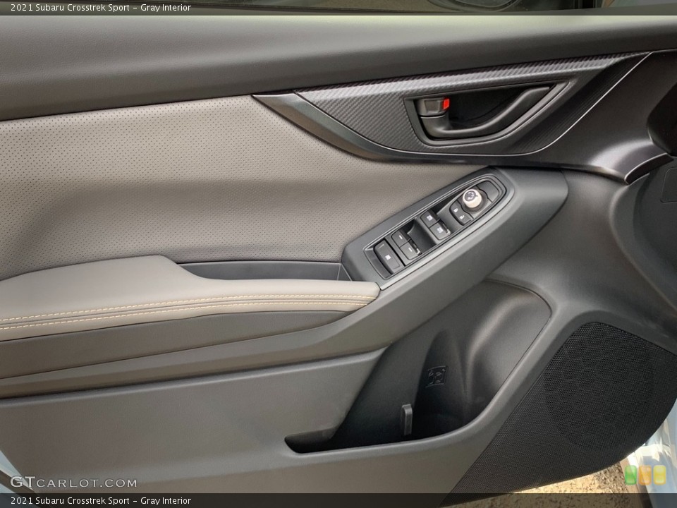 Gray Interior Door Panel for the 2021 Subaru Crosstrek Sport #141216754