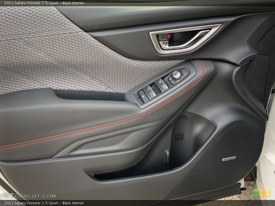 Black Interior Door Panel for the 2021 Subaru Forester 2.5i Sport #141217816