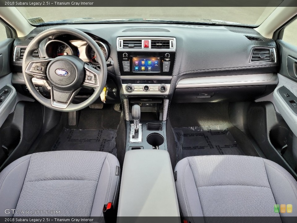 Titanium Gray Interior Photo for the 2018 Subaru Legacy 2.5i #141222412