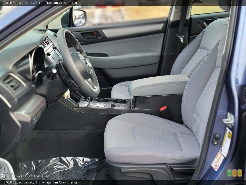 Titanium Gray 2018 Subaru Legacy Interiors