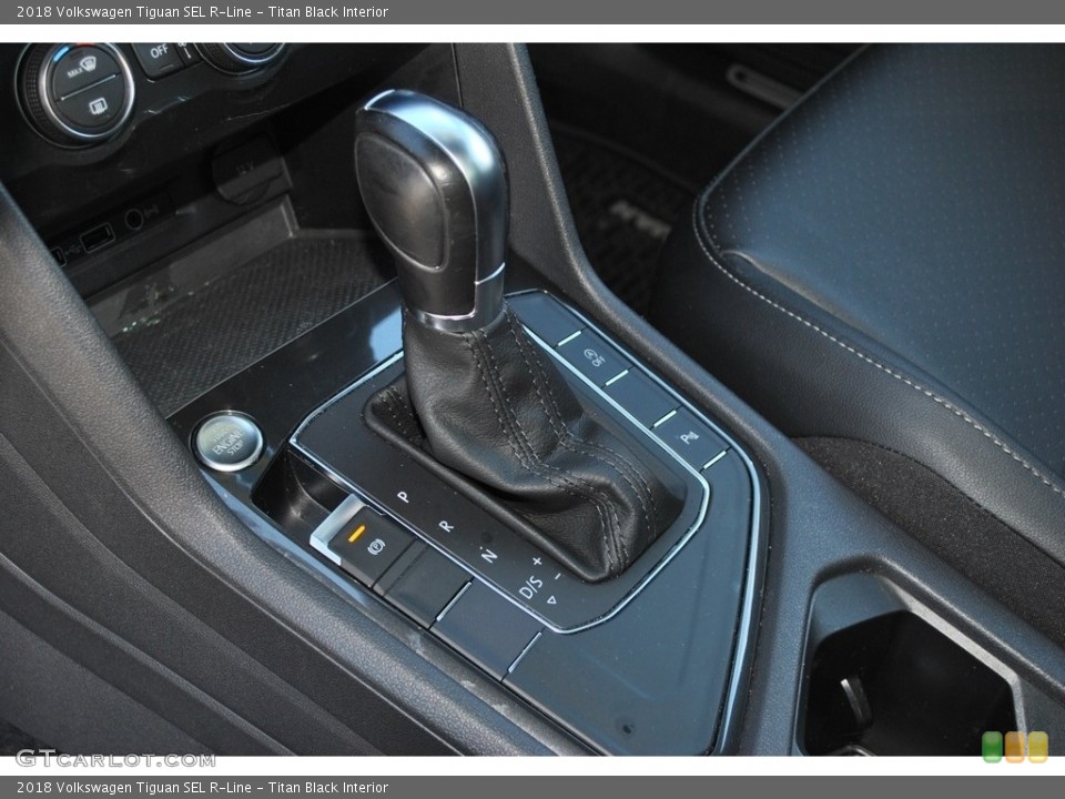 Titan Black Interior Transmission for the 2018 Volkswagen Tiguan SEL R-Line #141223078