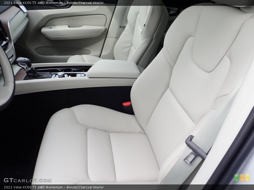Blonde/Charcoal 2021 Volvo XC60 Interiors