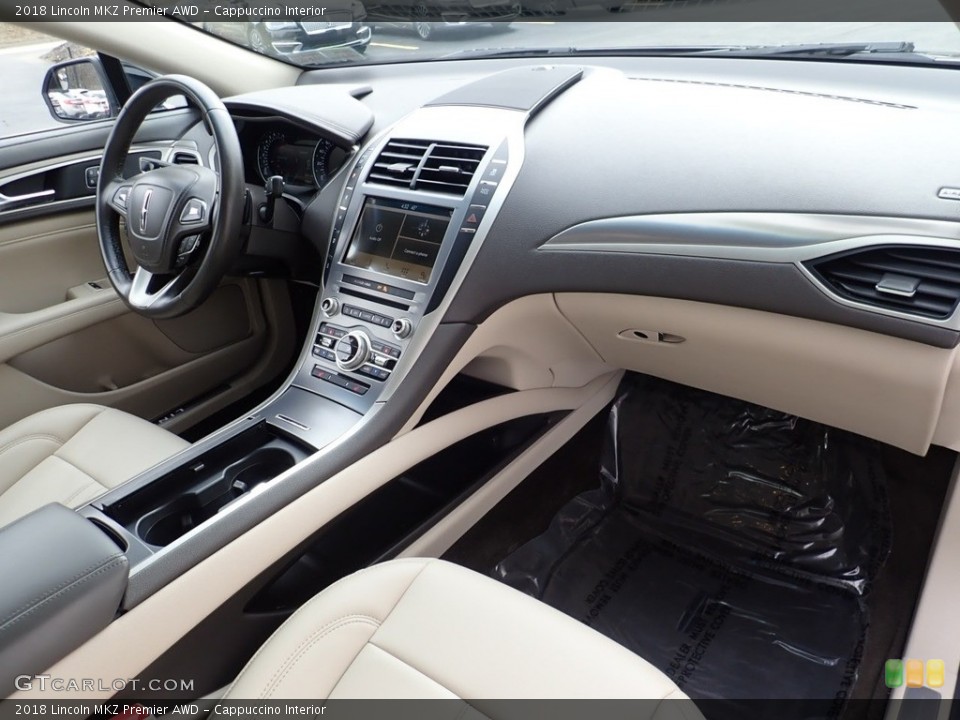 Cappuccino Interior Dashboard for the 2018 Lincoln MKZ Premier AWD #141225682