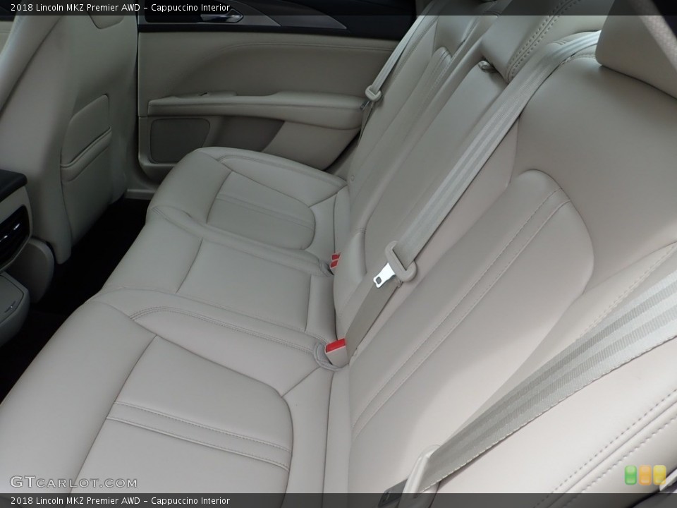 Cappuccino Interior Rear Seat for the 2018 Lincoln MKZ Premier AWD #141225697