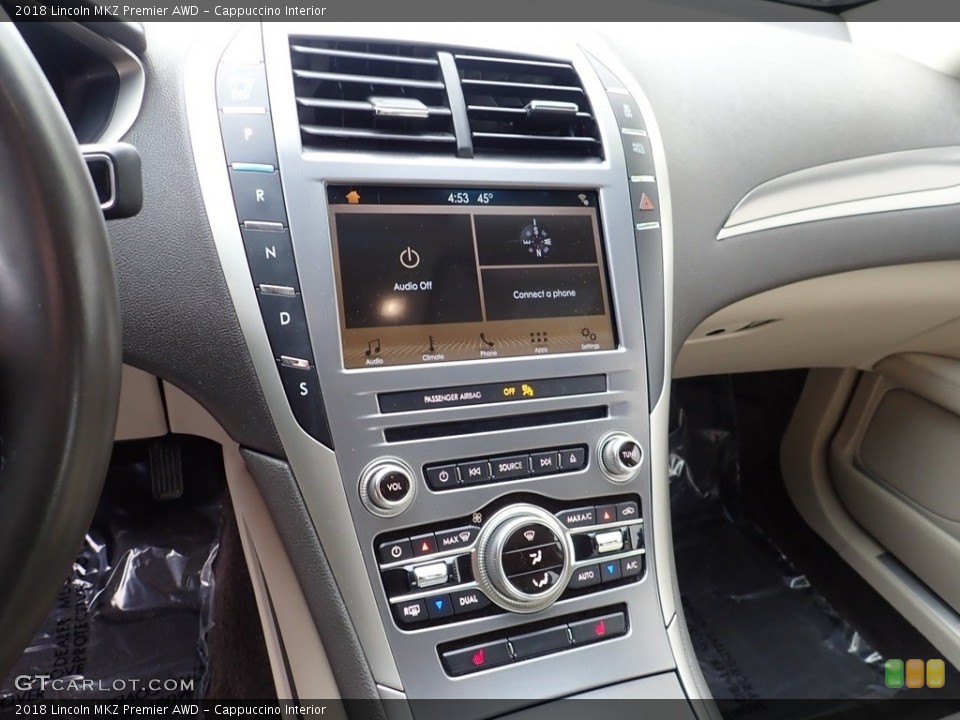 Cappuccino Interior Controls for the 2018 Lincoln MKZ Premier AWD #141225712