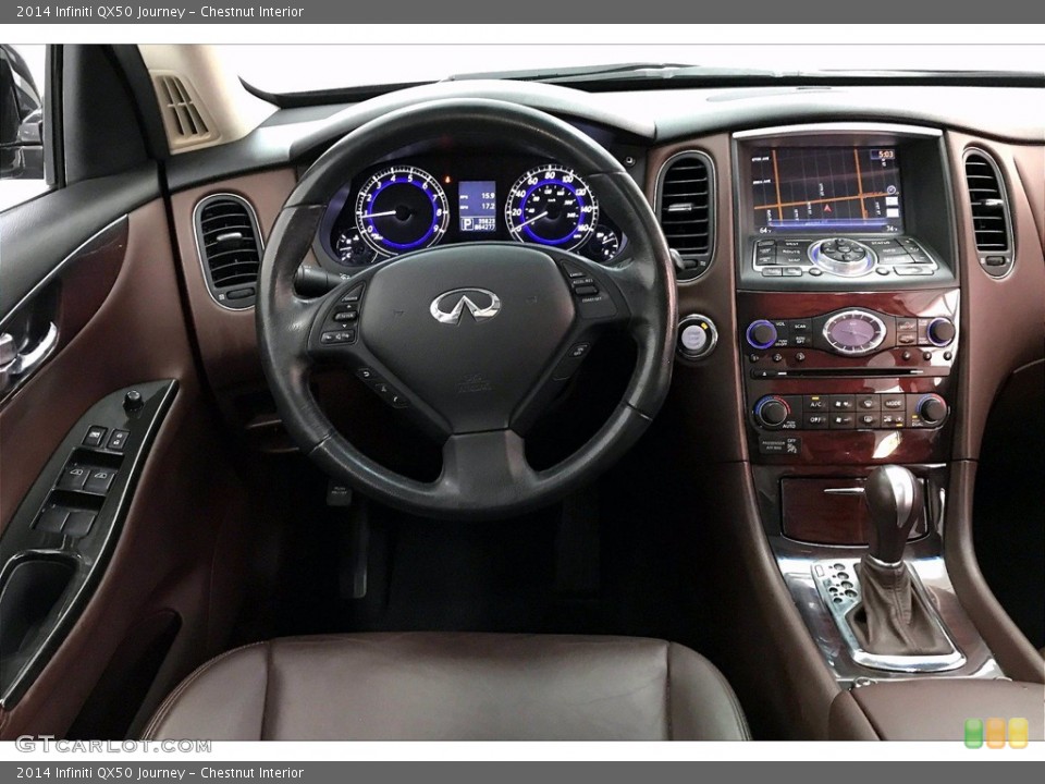 Chestnut Interior Dashboard for the 2014 Infiniti QX50 Journey #141226066