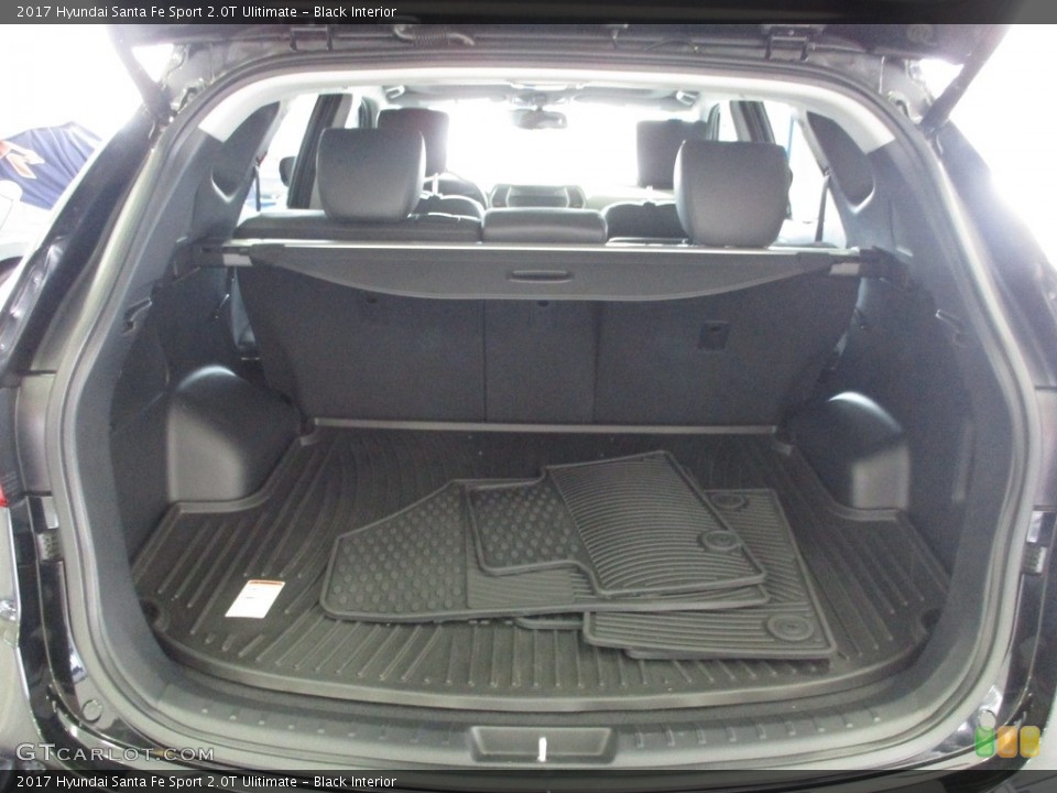 Black Interior Trunk for the 2017 Hyundai Santa Fe Sport 2.0T Ulitimate #141226321
