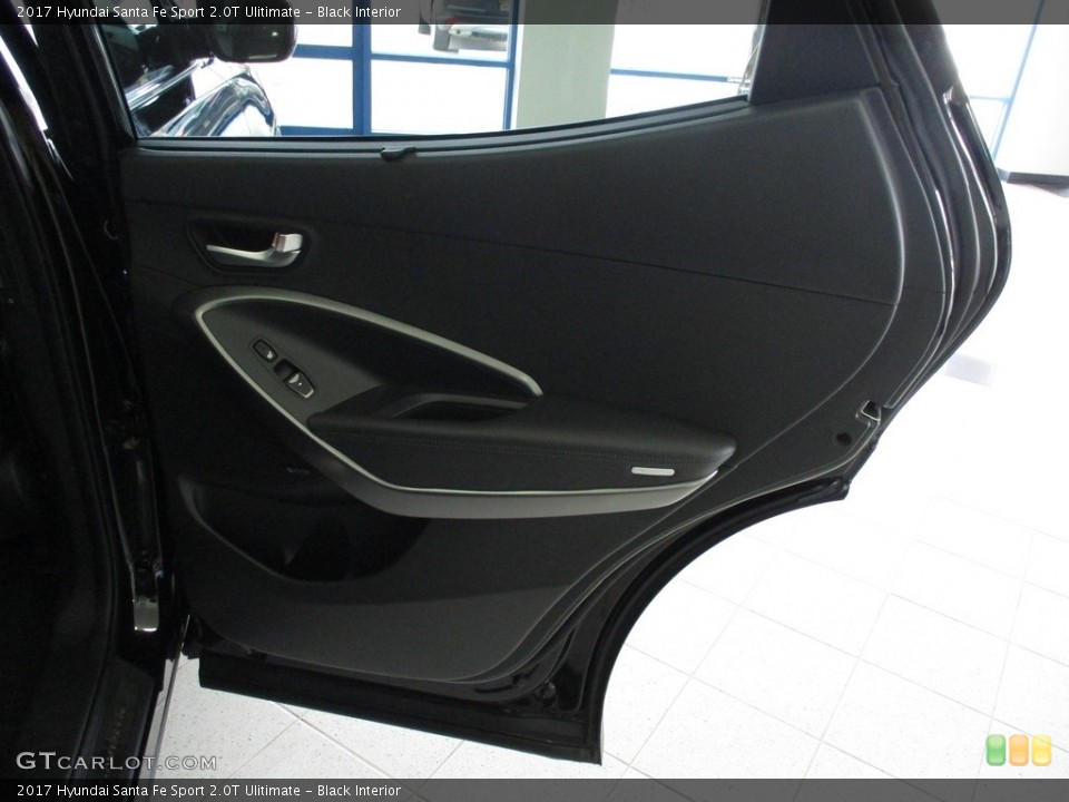 Black Interior Door Panel for the 2017 Hyundai Santa Fe Sport 2.0T Ulitimate #141226432