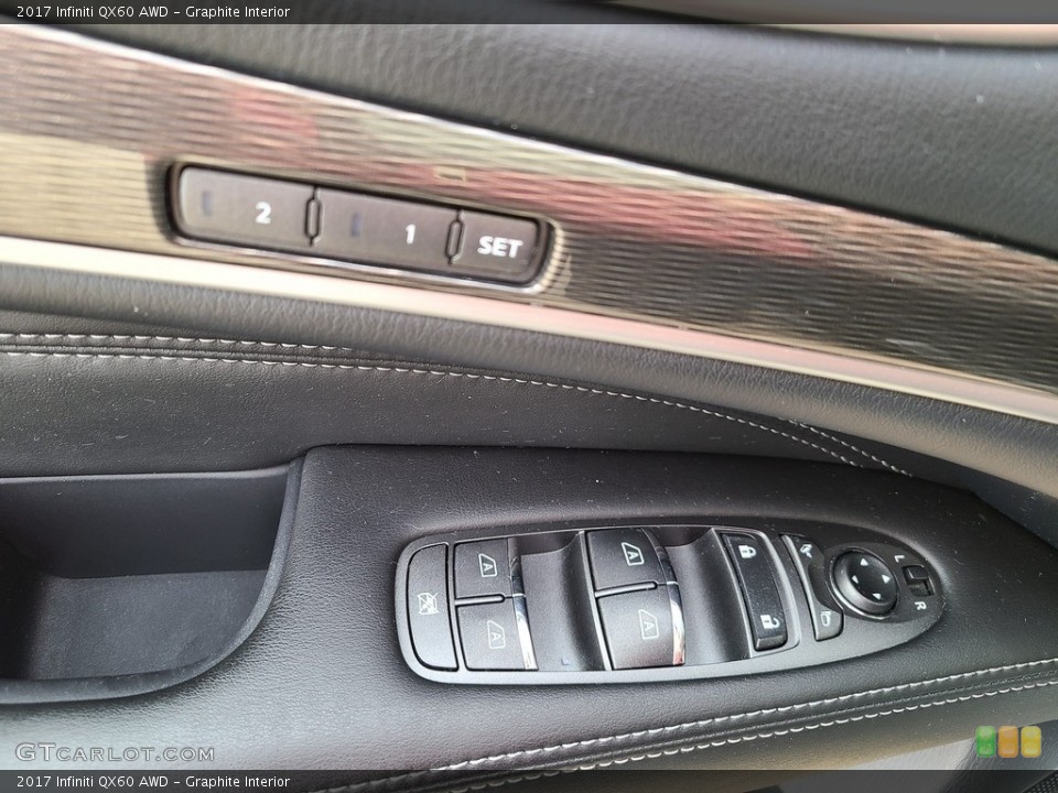 Graphite Interior Door Panel for the 2017 Infiniti QX60 AWD #141227384