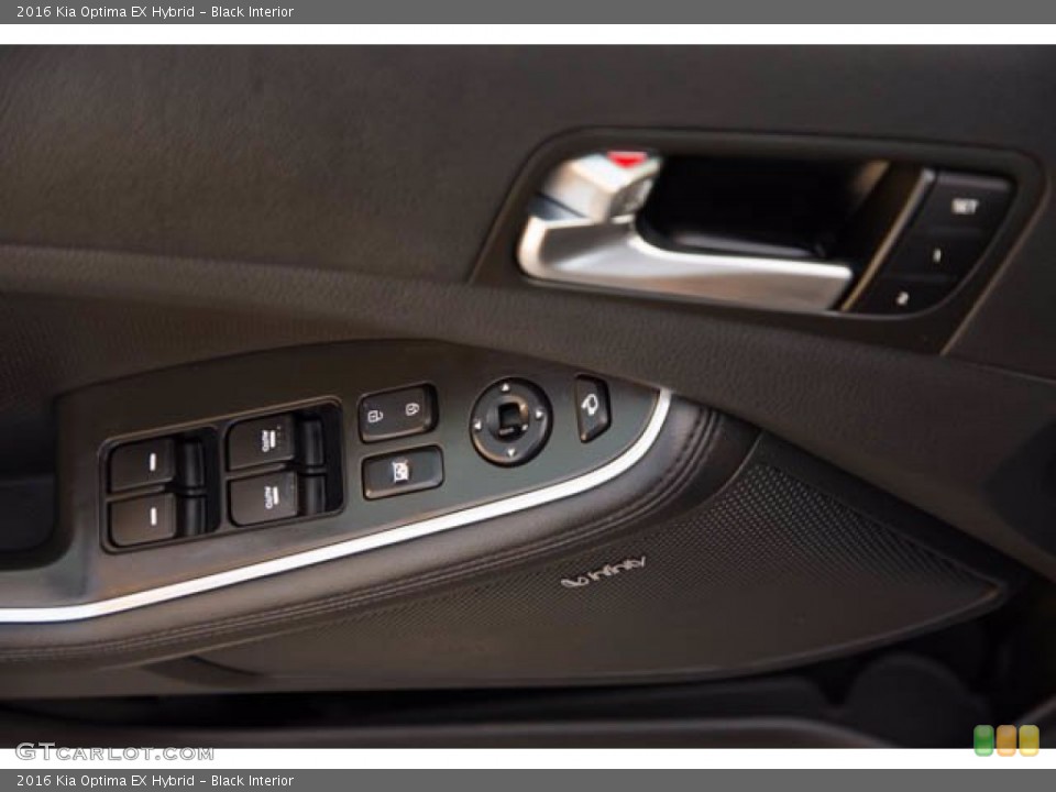 Black Interior Door Panel for the 2016 Kia Optima EX Hybrid #141227404