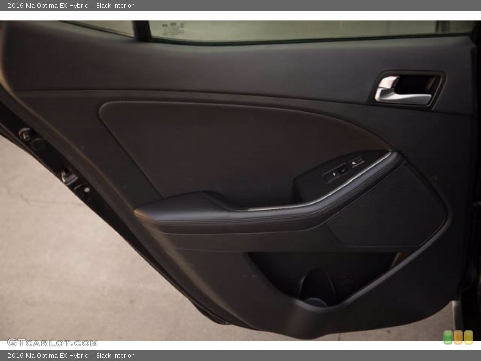 Black Interior Door Panel for the 2016 Kia Optima EX Hybrid #141227425