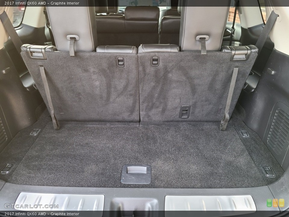 Graphite Interior Trunk for the 2017 Infiniti QX60 AWD #141228331