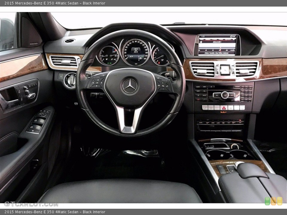 Black Interior Dashboard for the 2015 Mercedes-Benz E 350 4Matic Sedan #141228685
