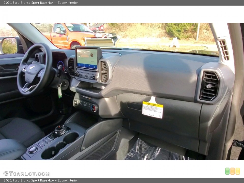 Ebony Interior Dashboard for the 2021 Ford Bronco Sport Base 4x4 #141229339