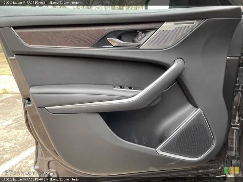 Ebony/Ebony Interior Door Panel for the 2021 Jaguar F-PACE P340 S #141230293
