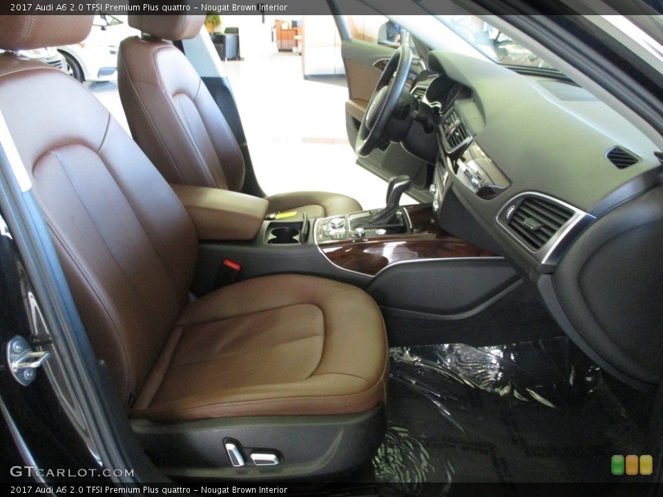Nougat Brown Interior Photo for the 2017 Audi A6 2.0 TFSI Premium Plus quattro #141231850