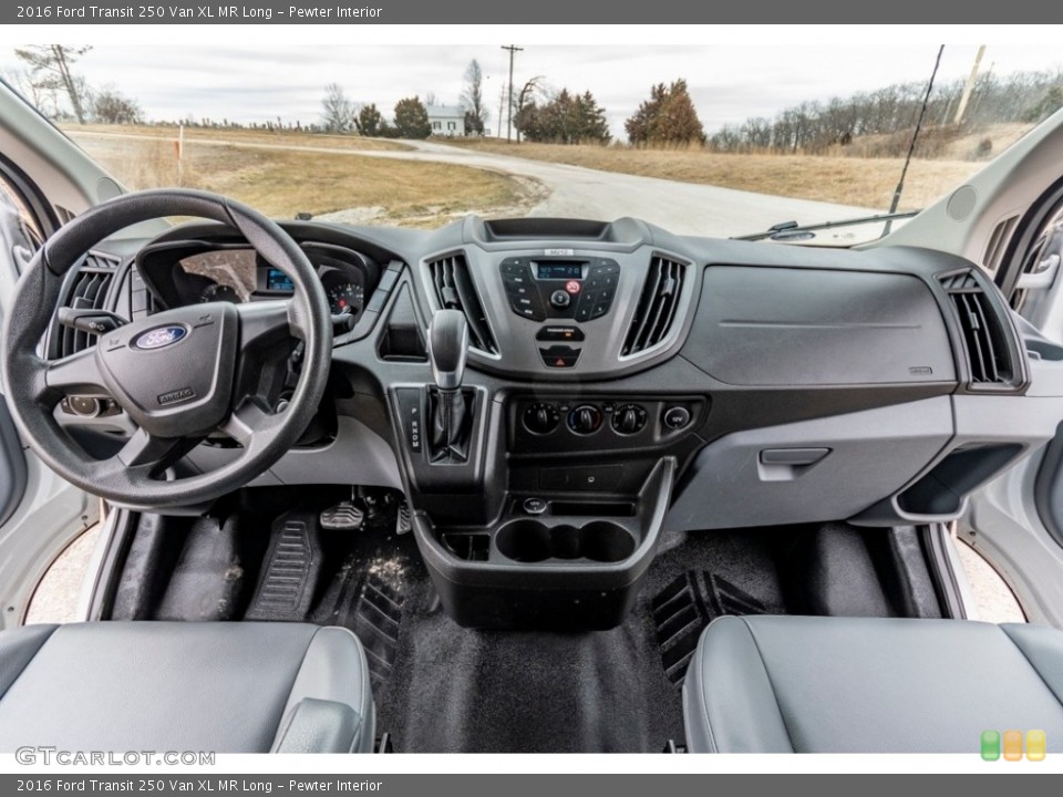 Pewter Interior Dashboard for the 2016 Ford Transit 250 Van XL MR Long #141233166
