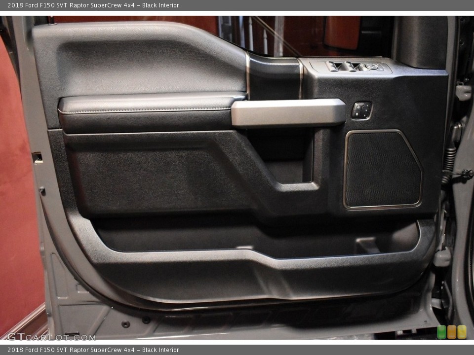 Black Interior Door Panel for the 2018 Ford F150 SVT Raptor SuperCrew 4x4 #141233388