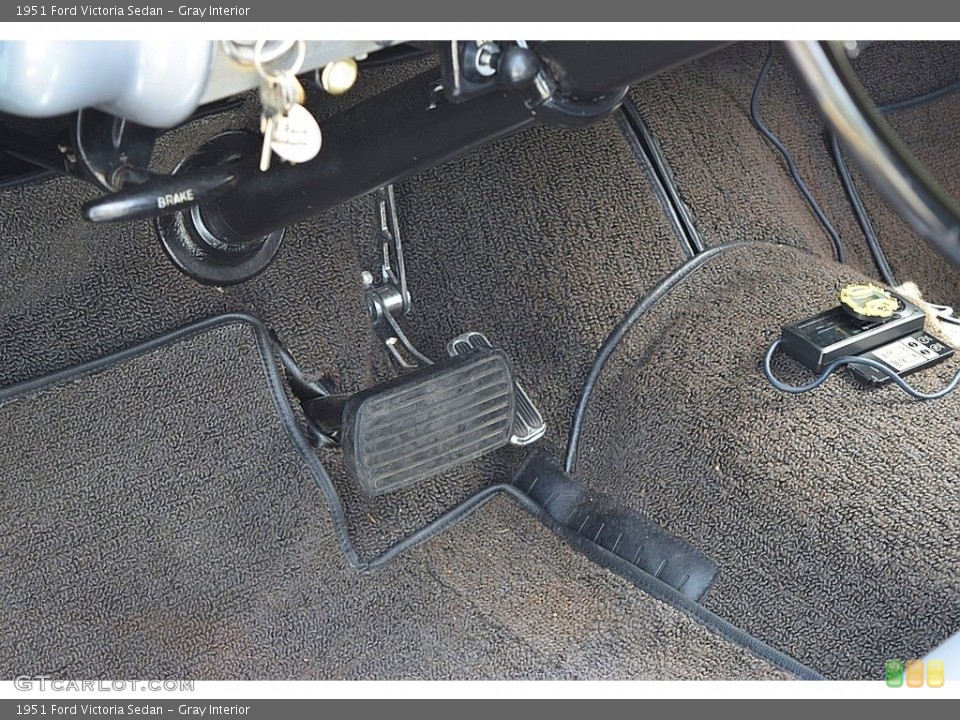 Gray Interior Controls for the 1951 Ford Victoria Sedan #141235619