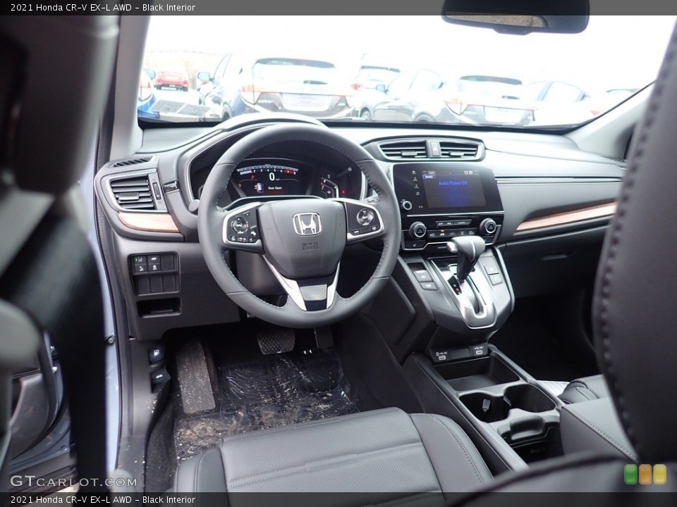 Black Interior Photo for the 2021 Honda CR-V EX-L AWD #141235640