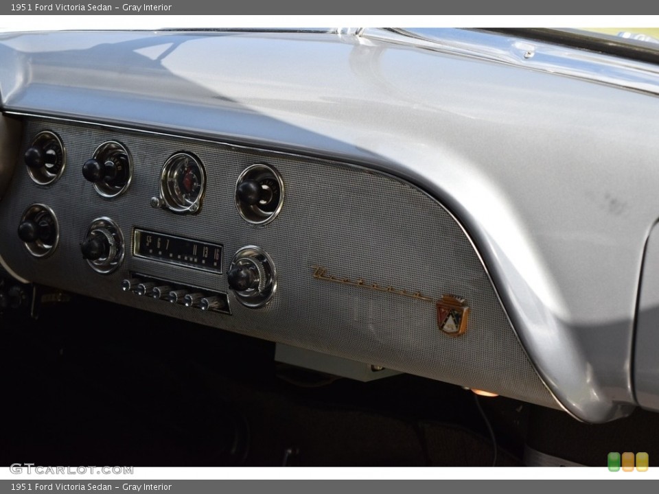 Gray Interior Controls for the 1951 Ford Victoria Sedan #141235733