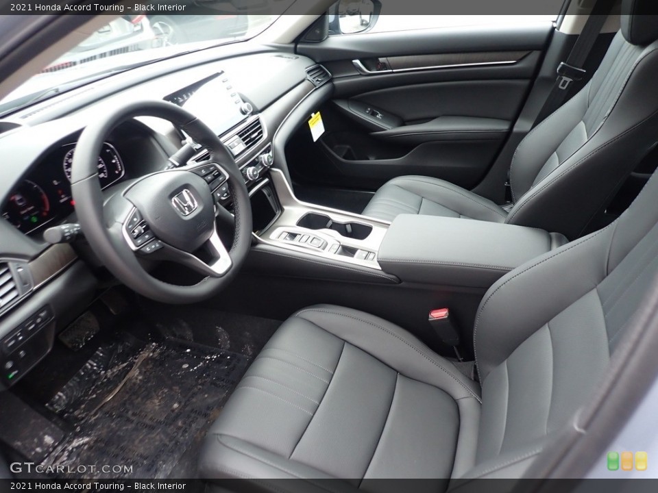 Black Interior Front Seat for the 2021 Honda Accord Touring #141236390