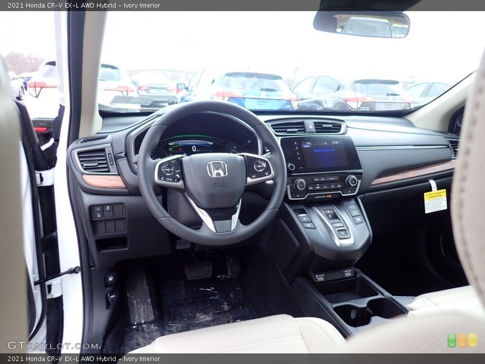 Ivory Interior Front Seat for the 2021 Honda CR-V EX-L AWD Hybrid #141237542