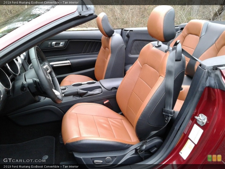 Tan Interior Photo for the 2019 Ford Mustang EcoBoost Convertible #141238036