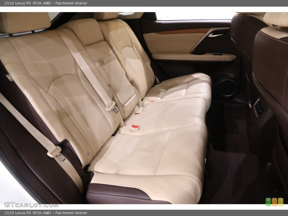 Parchment Interior Rear Seat for the 2016 Lexus RX 450h AWD #141238286
