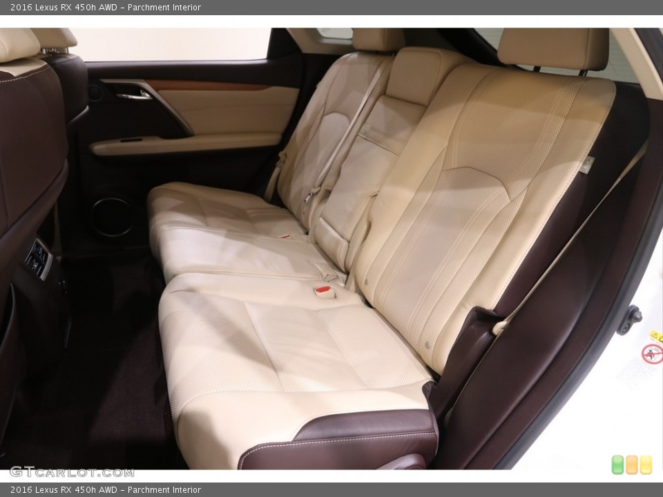Parchment Interior Rear Seat for the 2016 Lexus RX 450h AWD #141238310