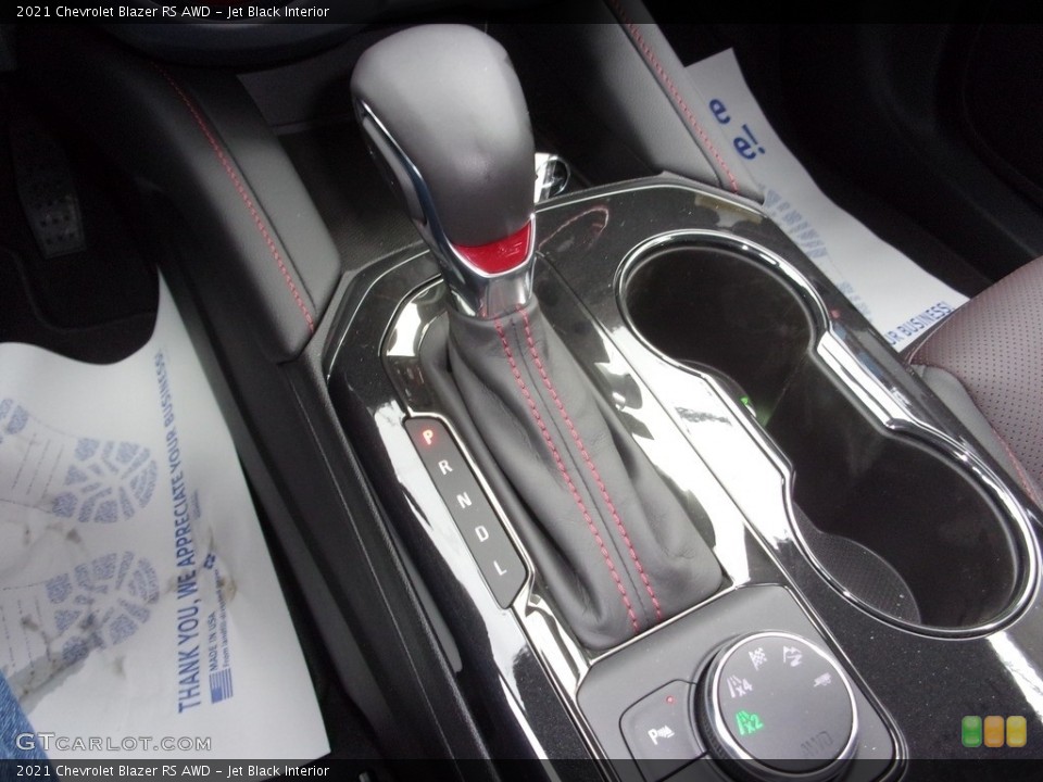 Jet Black Interior Transmission for the 2021 Chevrolet Blazer RS AWD #141242747