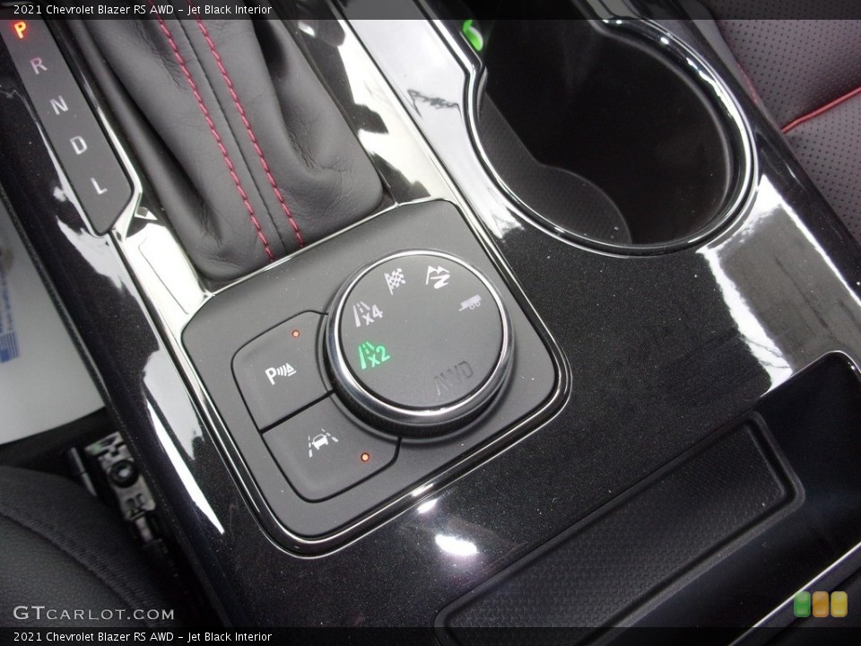 Jet Black Interior Controls for the 2021 Chevrolet Blazer RS AWD #141242772