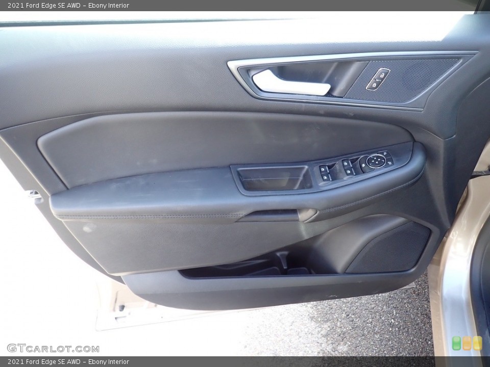 Ebony Interior Door Panel for the 2021 Ford Edge SE AWD #141246773