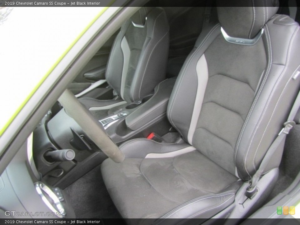 Jet Black Interior Front Seat for the 2019 Chevrolet Camaro SS Coupe #141249706