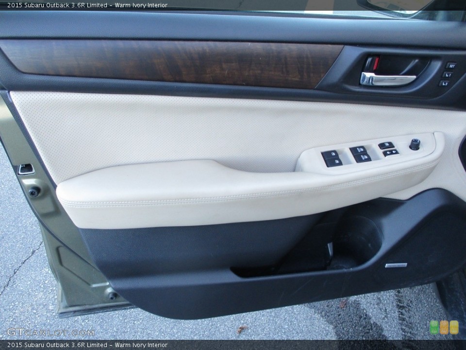 Warm Ivory Interior Door Panel for the 2015 Subaru Outback 3.6R Limited #141250579