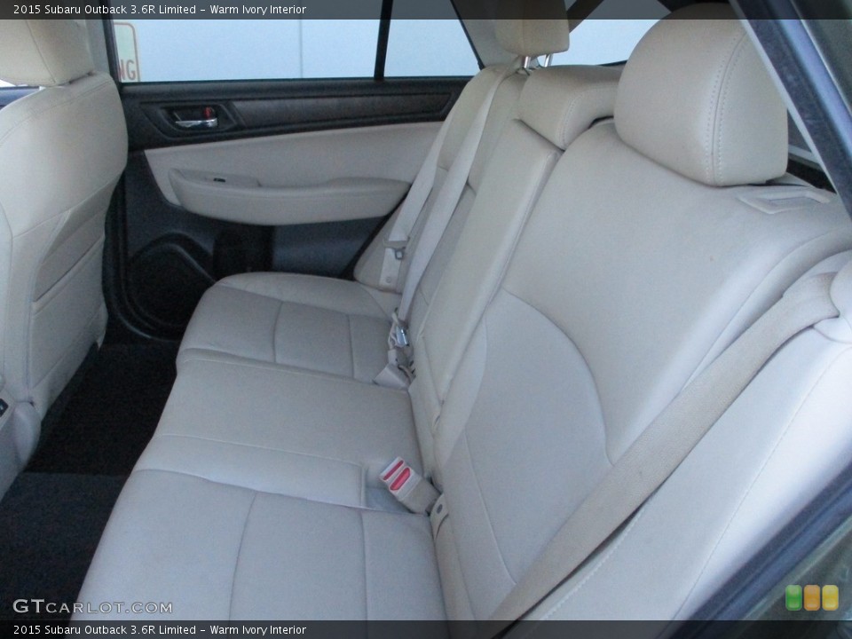 Warm Ivory Interior Rear Seat for the 2015 Subaru Outback 3.6R Limited #141250660
