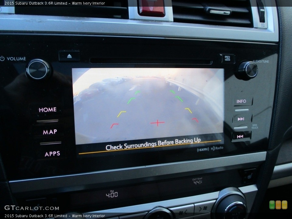 Warm Ivory Interior Controls for the 2015 Subaru Outback 3.6R Limited #141250744