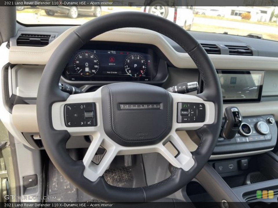Acorn Interior Steering Wheel for the 2021 Land Rover Defender 110 X-Dynamic HSE #141253234