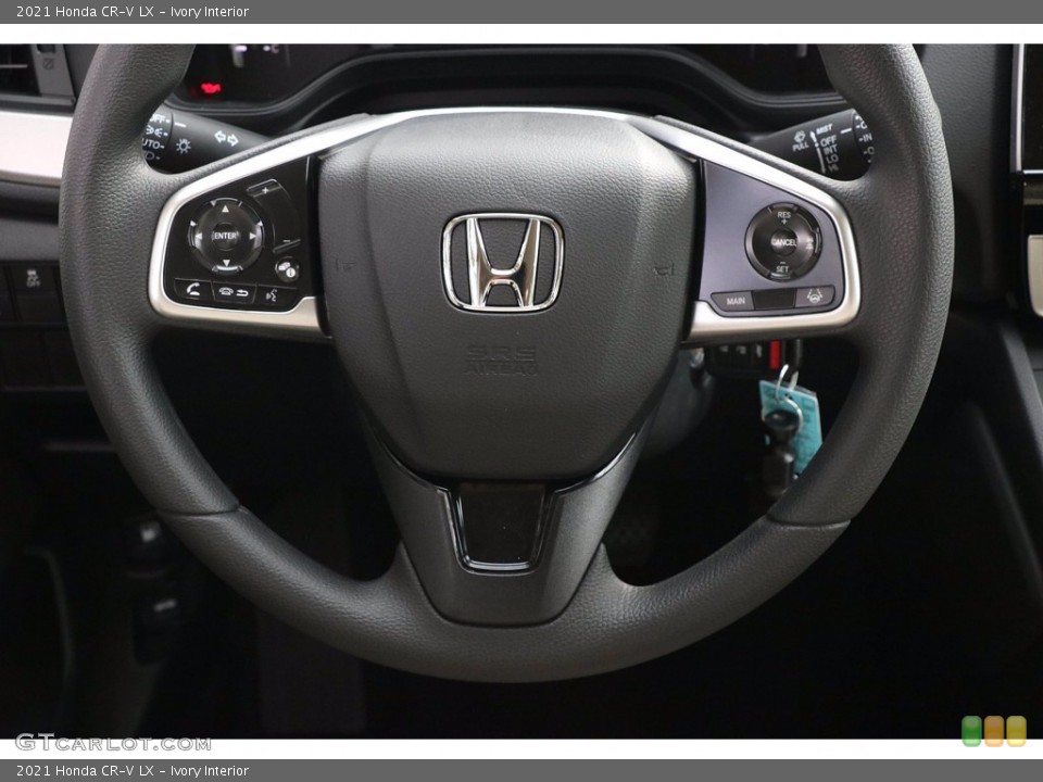 Ivory Interior Steering Wheel for the 2021 Honda CR-V LX #141254230