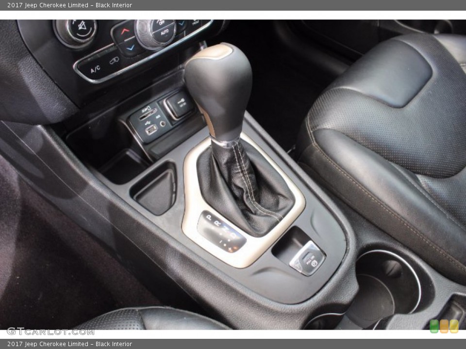 Black Interior Transmission for the 2017 Jeep Cherokee Limited #141255703