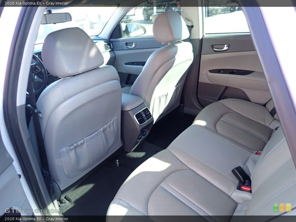 Gray Interior Rear Seat for the 2016 Kia Optima EX #141257527