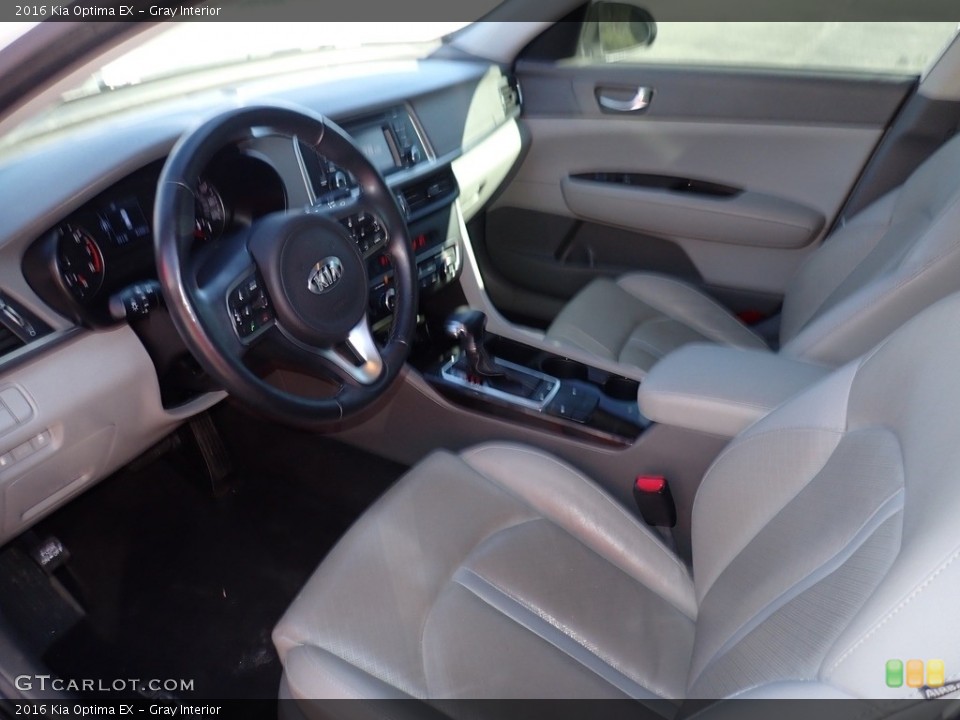Gray Interior Photo for the 2016 Kia Optima EX #141257548