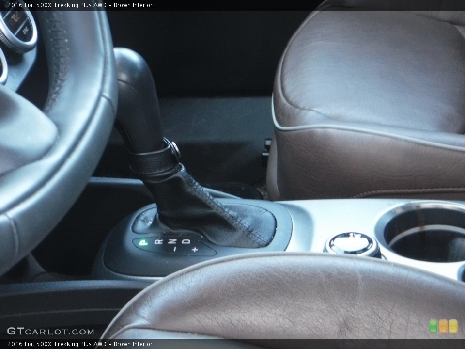 Brown Interior Transmission for the 2016 Fiat 500X Trekking Plus AWD #141258220
