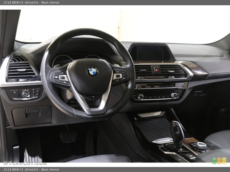 Black Interior Dashboard for the 2018 BMW X3 xDrive30i #141260722