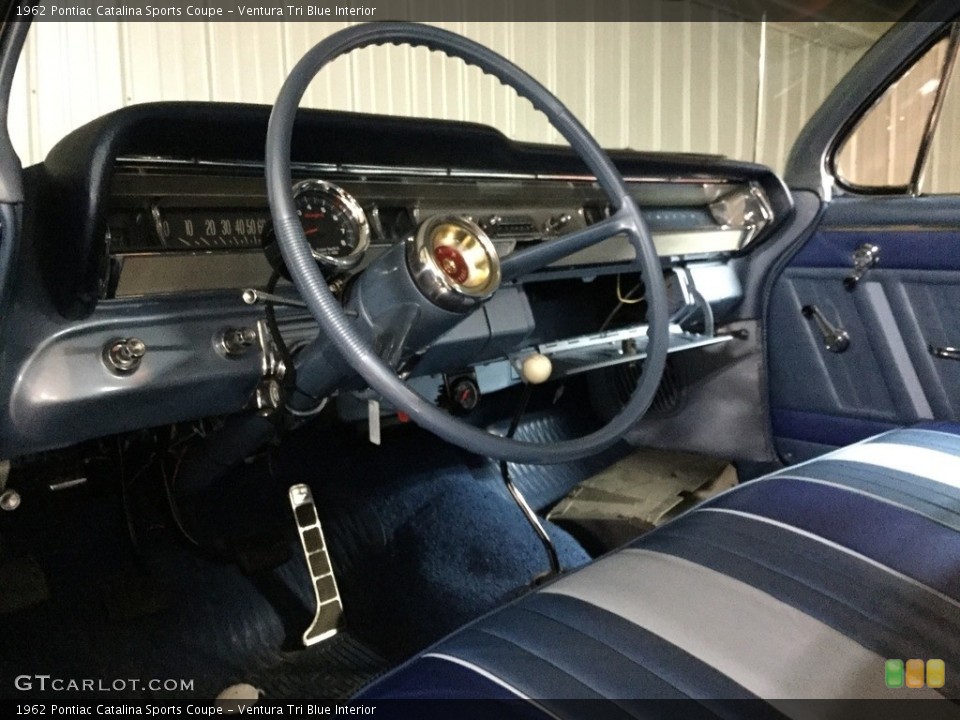 Ventura Tri Blue 1962 Pontiac Catalina Interiors