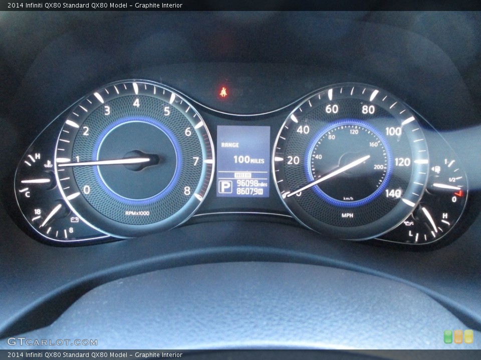 Graphite Interior Gauges for the 2014 Infiniti QX80  #141261924