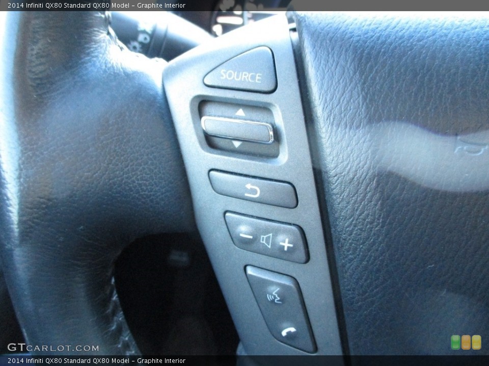 Graphite Interior Steering Wheel for the 2014 Infiniti QX80  #141261973