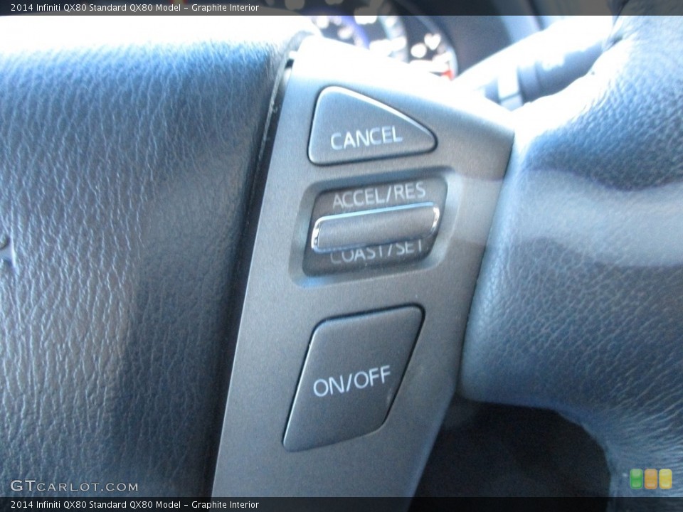 Graphite Interior Steering Wheel for the 2014 Infiniti QX80  #141261994